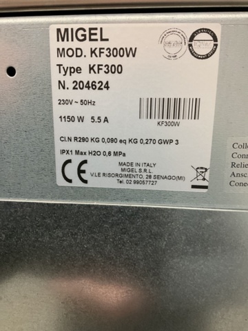 1473321-10 Ice maker - Porkka KF 300