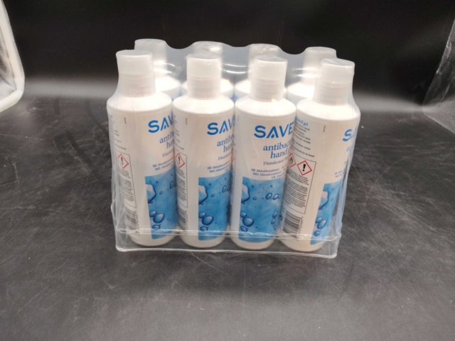 1521141-1 Hand disinfection, 5 pcs 8-pack, Savett, alcogel, 250 ml