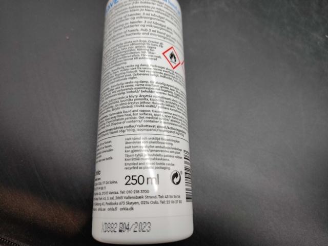 1521141-5 Hand disinfection, 5 pcs 8-pack, Savett, alcogel, 250 ml