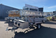 1384941 Scaffolding trailer with scaffolding - Monzon / Brenderup N/A -2025