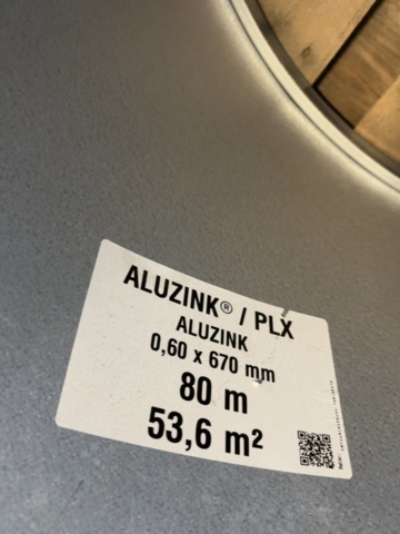 1499580-7 Plåtrullar - Aluzink PLX