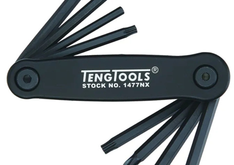Screwdriver set 5 pcs, 8 pieces - Teng Tools