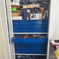 1491466-18 Cabinet with contents