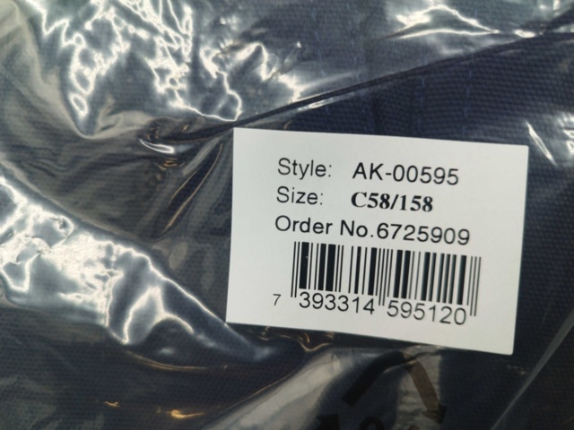 1518645-4 Arbetsbyxor, 5 st - Gesto Workwear, stl C58/158, marinblå, reflexdetaljer