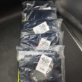 1518663-2 Arbetsbyxor, 4 st - Gesto Workwear, stl D100, marinblå, reflexdetaljer