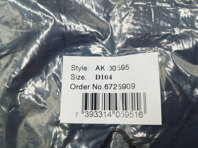 1518675-4 Arbetsbyxor, 5 st - Gesto Workwear, stl D104, marinblå, reflexdetaljer