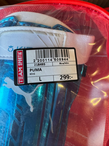 1405771-2 Puma benskydd – 72 par i originalförpackning