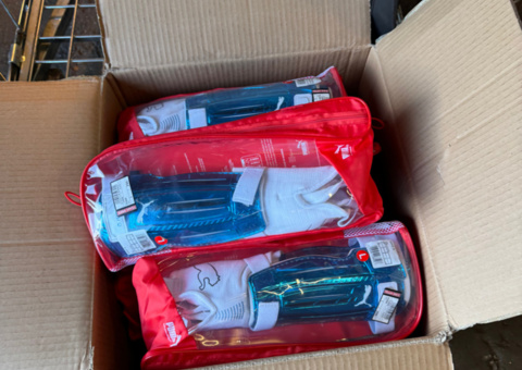 Puma benskydd – ca 90 par i originalförpackning