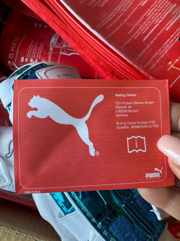 1405771-10 Puma benskydd – 72 par i originalförpackning