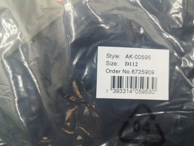 1521425-4 Arbetsbyxor, 5 st - Gesto Workwear, stl D112, marinblå, reflexdetaljer