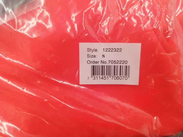 1521435-4 Varselsweatshirt, 5 st - Gesto, storlek S, röd