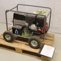1417012-2 Generator on wheels. Honda engine.