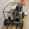 1417012-4 Generator on wheels. Honda engine.