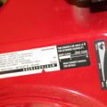 1417012-10 Generator on wheels. Honda engine.