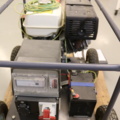 1417012-12 Generator on wheels. Honda engine.