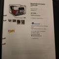 1417012-23 Generator on wheels. Honda engine.