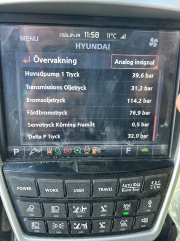 1504099-23 Hjulgrävare Hyundai HW150ACR -2023