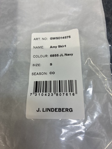1522326-3 Kjol J.Lindeberg Amelie Skirt, Strl S