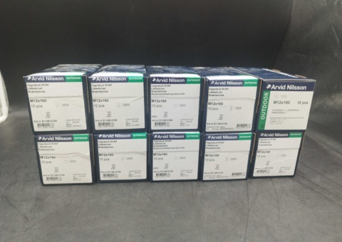 Coach bolts, 100 pcs - M12x160