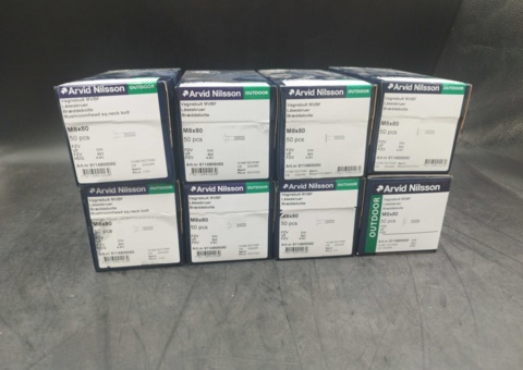 Coach bolts, 400 pcs - M8x80, hot-dip galvanized