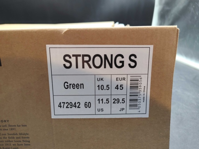 1522134-3 Rubber boots - Tretorn Strong S, size 45, green