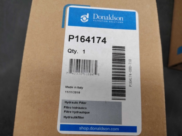 1522141-3 Hydraulikfilter, 2 st - Donaldson P164174, med packningar