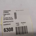 1522154-2 Nipple plate - TEMA