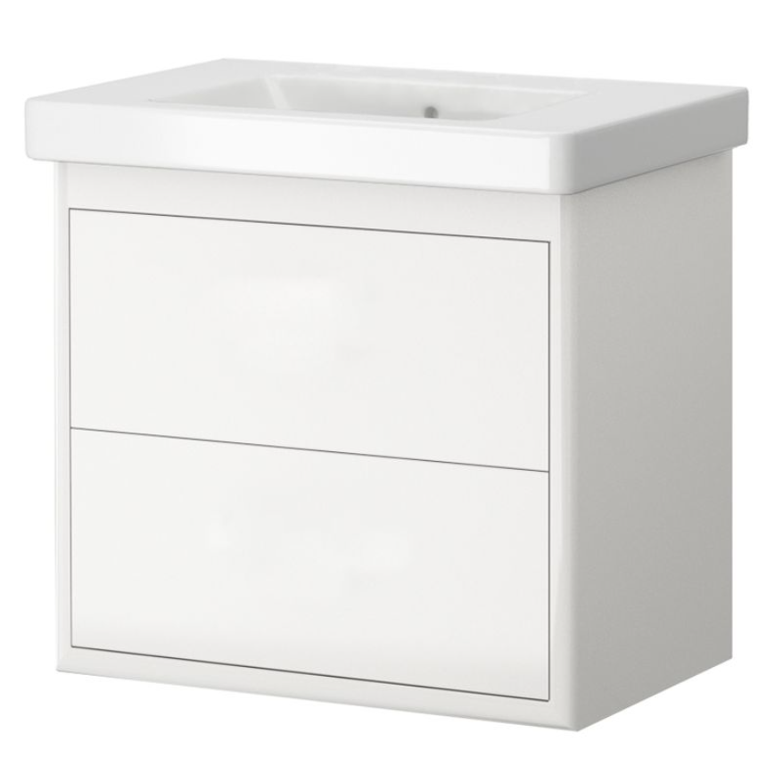 1522710-2 Bathroom package - Duo bath Vilan 65, lacquered white