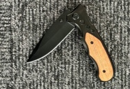 1522745 8 pcs Folding knives 20cm Black - Free shipping