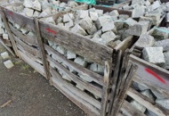 1095073 Gatsten Granit Castro White 80/100 ca 5 m2