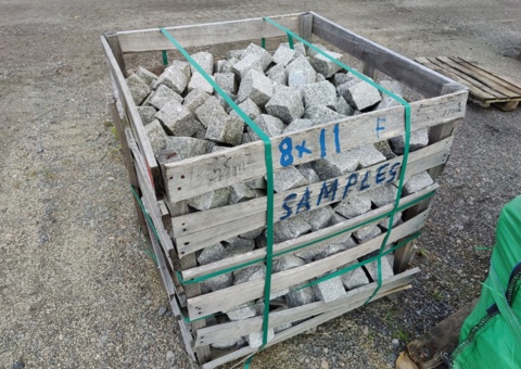 Gatsten Granit 8/11 ca 5 m2