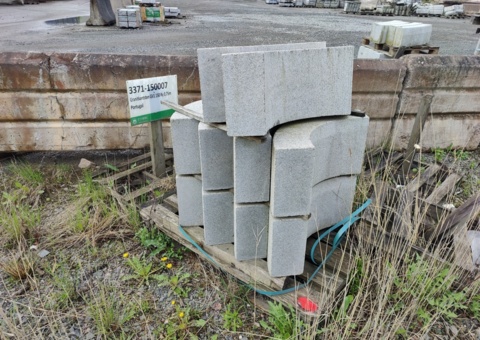 10 st Granitkantsten GV1 150 Radie 0,75m