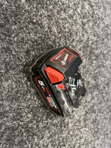 1265378-2 Batteri Milwaukee M18B5 5.0Ah