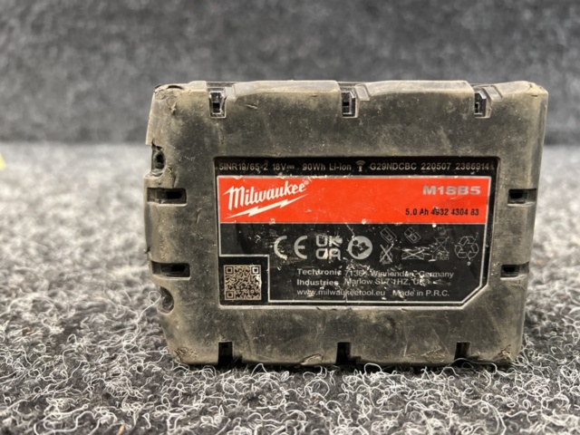 1265378-3 Batteri Milwaukee M18B5 5.0Ah
