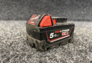 1265379 Batteri Milwaukee M18B5 5.0Ah