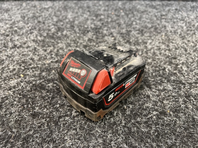 1265384-2 Batteri Milwaukee M18B5 5.0Ah