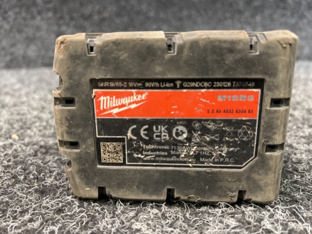 1265384-3 Batteri Milwaukee M18B5 5.0Ah
