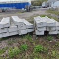 1095098-2 105 pcs Granite curb stone GV1 150 Radius 10.0 m