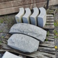 1095100-2 8 st Granitkantsten GF1 170 Radie 0,75 m
