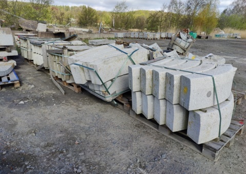 50 st Granitkantsten GF1 170 Radie 1,5 m