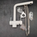 1522981-2 Kitchen faucet - iCrolla, 6570L BSV B, dishwasher shut-off