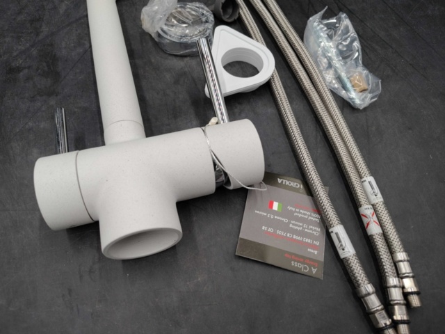 1522981-4 Kitchen faucet - iCrolla, 6570L BSV B, dishwasher shut-off