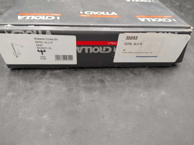 1522997-3 Köksblandare, iCrolla, 6570L ALU B, diskmaskinsavstängning
