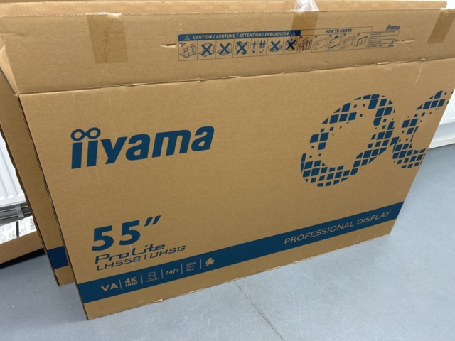1504136-7 Screen 55” - iiyama ProLite LH5581UHSG (New in box)