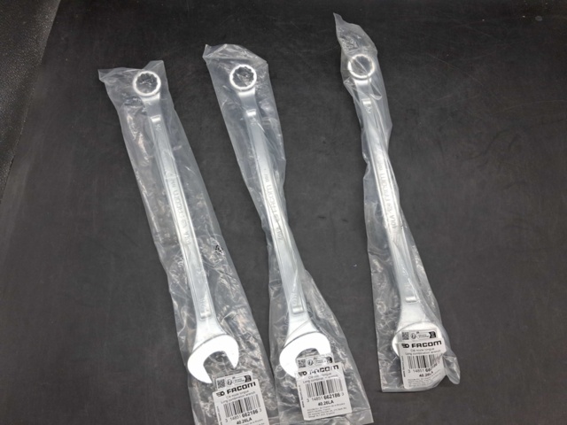 1522208-2 U-ring wrenches, 3 pcs - Facom, 26 mm, model 40.26LA