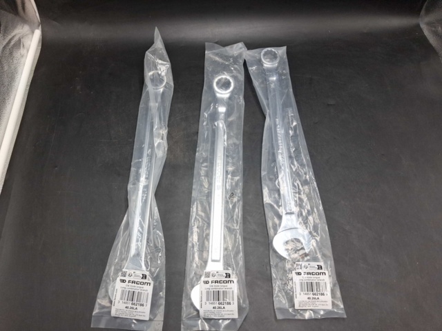 1522209-2 U-ring wrenches, 3 pcs - Facom, 26 mm, model 40.26LA