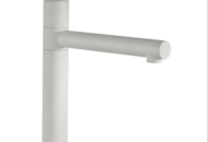 1524617 Kitchen faucet - iCrolla 7110 WHI, Silgranit white, single-lever faucet
