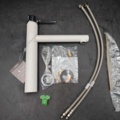 1524617-2 Kitchen faucet - iCrolla 7110 WHI, Silgranit white, single-lever faucet