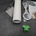 1524617-6 Kitchen faucet - iCrolla 7110 WHI, Silgranit white, single-lever faucet
