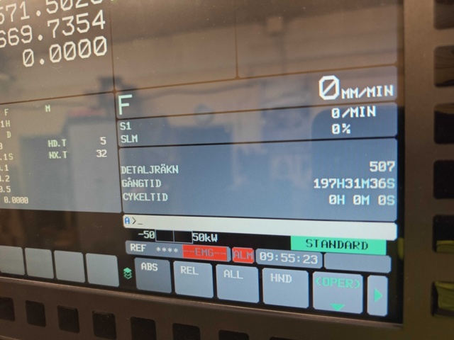 1485151-5 Multi-function machine YCM NXV1680B -2023 (only 197 hours)